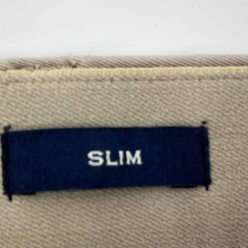 J. Crew. Flex Slim Pants, Mens, 29x32, Blue/Taupe, 2 Pack Bundle